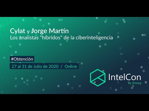gIntelSeg's tweet card. IntelCon 2020 Ciberinteligencia - Los analistas "híbridos" de la...