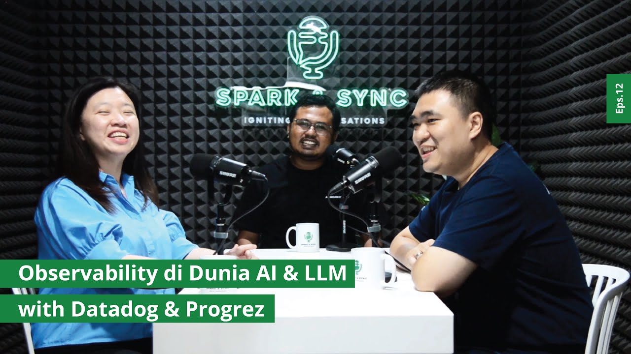 NaradaCode's tweet card. Spark & Sync Eps.12 | Observability di Dunia AI dan LLM with Datadog...