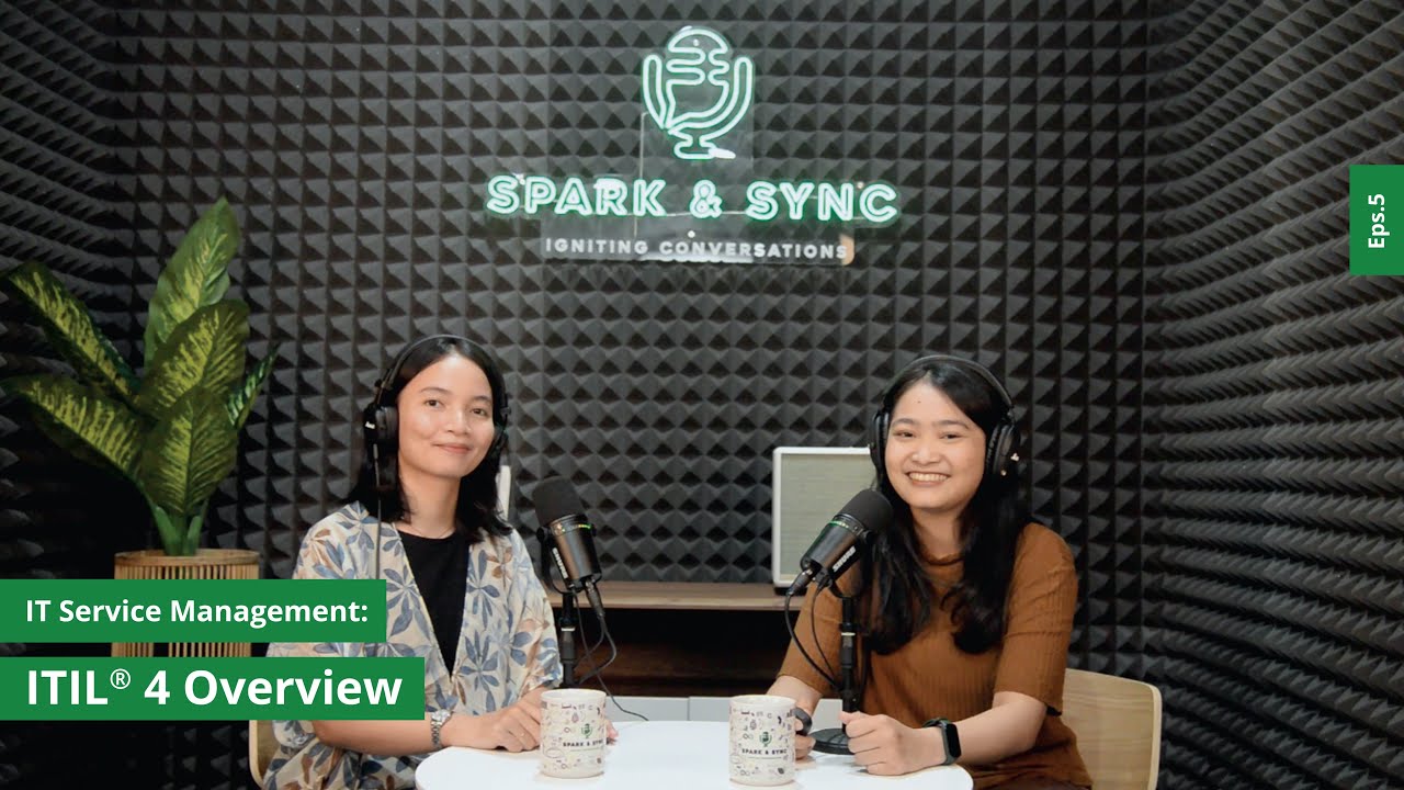 NaradaCode's tweet card. Spark & Sync Eps.5 | ITIL® 4 Overview