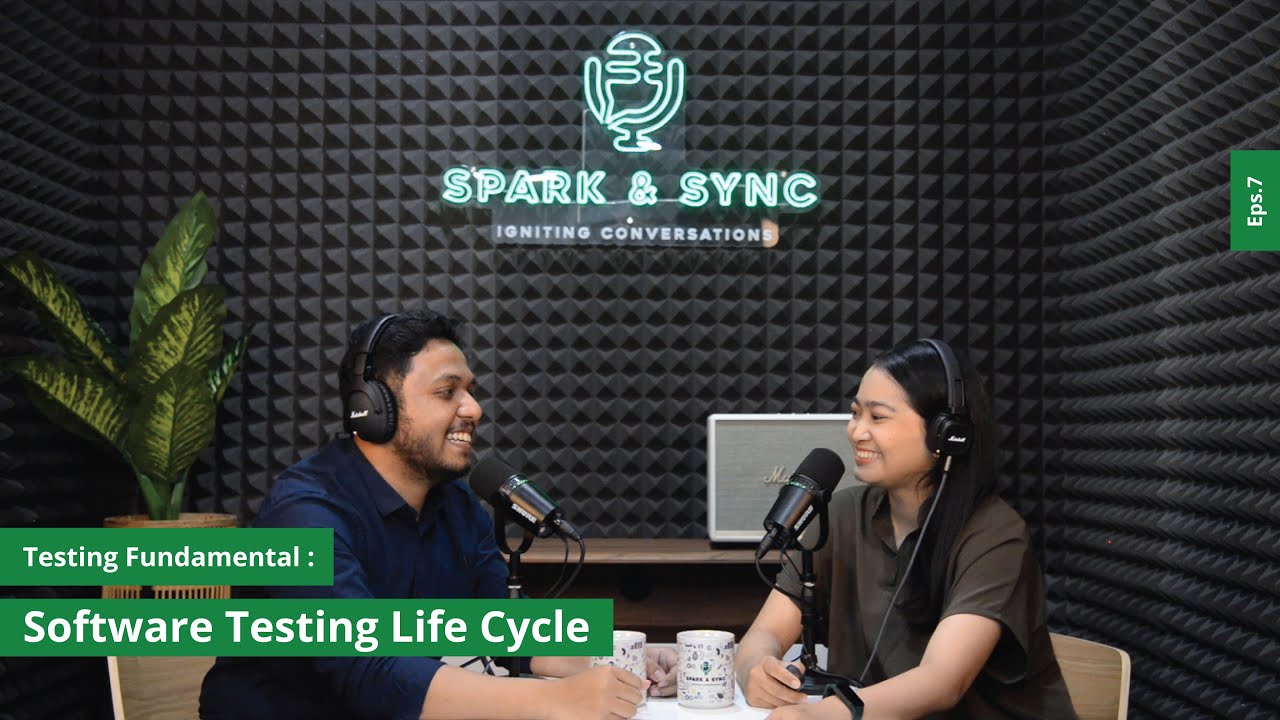 NaradaCode's tweet card. Spark & Sync Eps.7 | Software Testing Life Cycle (STLC)