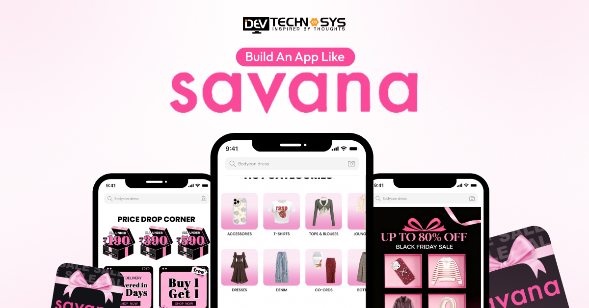 DevTechnosys's tweet card. Want to build an app like Savana? Discover how to develop a winning fashion app in the UK that drives leads and sales effectively.