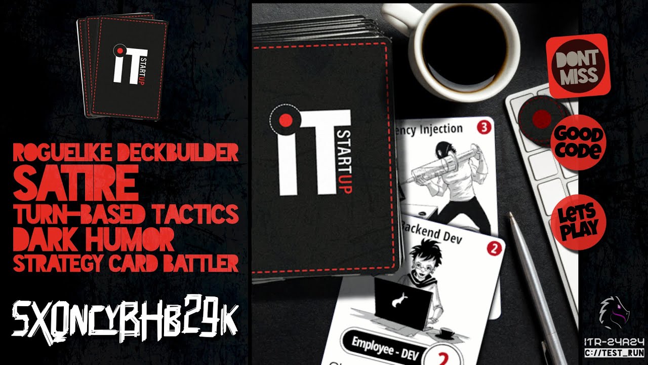 QuietHydra's tweet card. Shocking, DECKBUILDING Can Make You a Tech Mogul