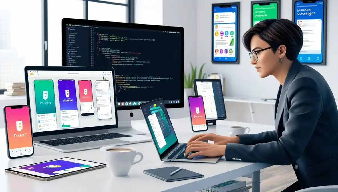 dhiman303's tweet card. Learn Flutter from scratch to pro with this complete guide for beginners to advanced developers in mobile app development