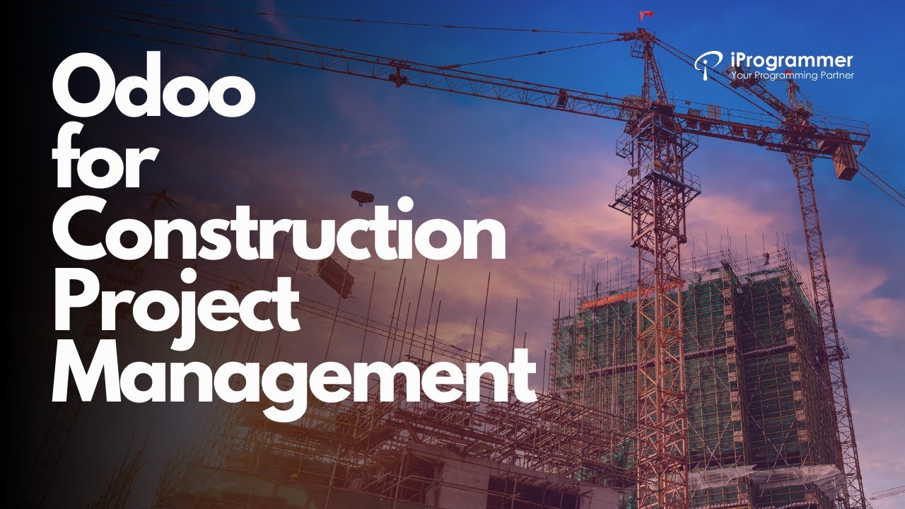 theiprogrammers's tweet card. Odoo for Construction Company | Demo | Project Management