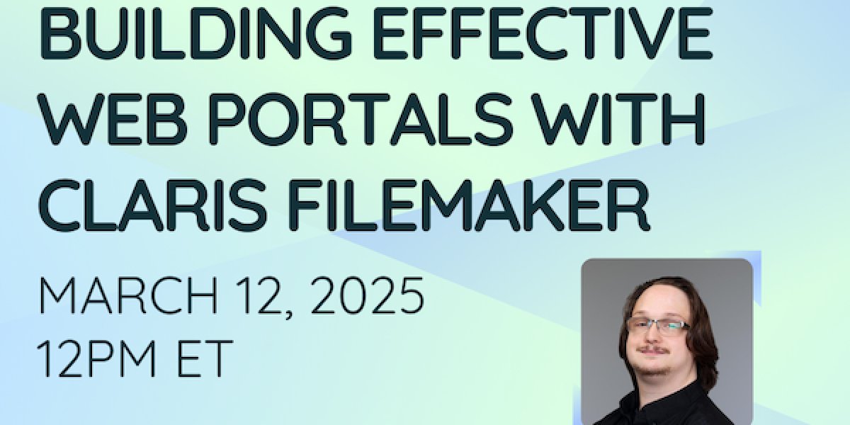 dbservices's tweet card. Watch our webinar on-demand, in which we discuss how to design client and employee web portals in Claris FileMaker.