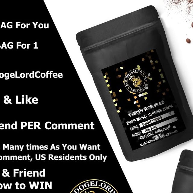DogeLordCoffee's tweet card. DogeLord Coffee (@dogelordcoffee) • Instagram photo