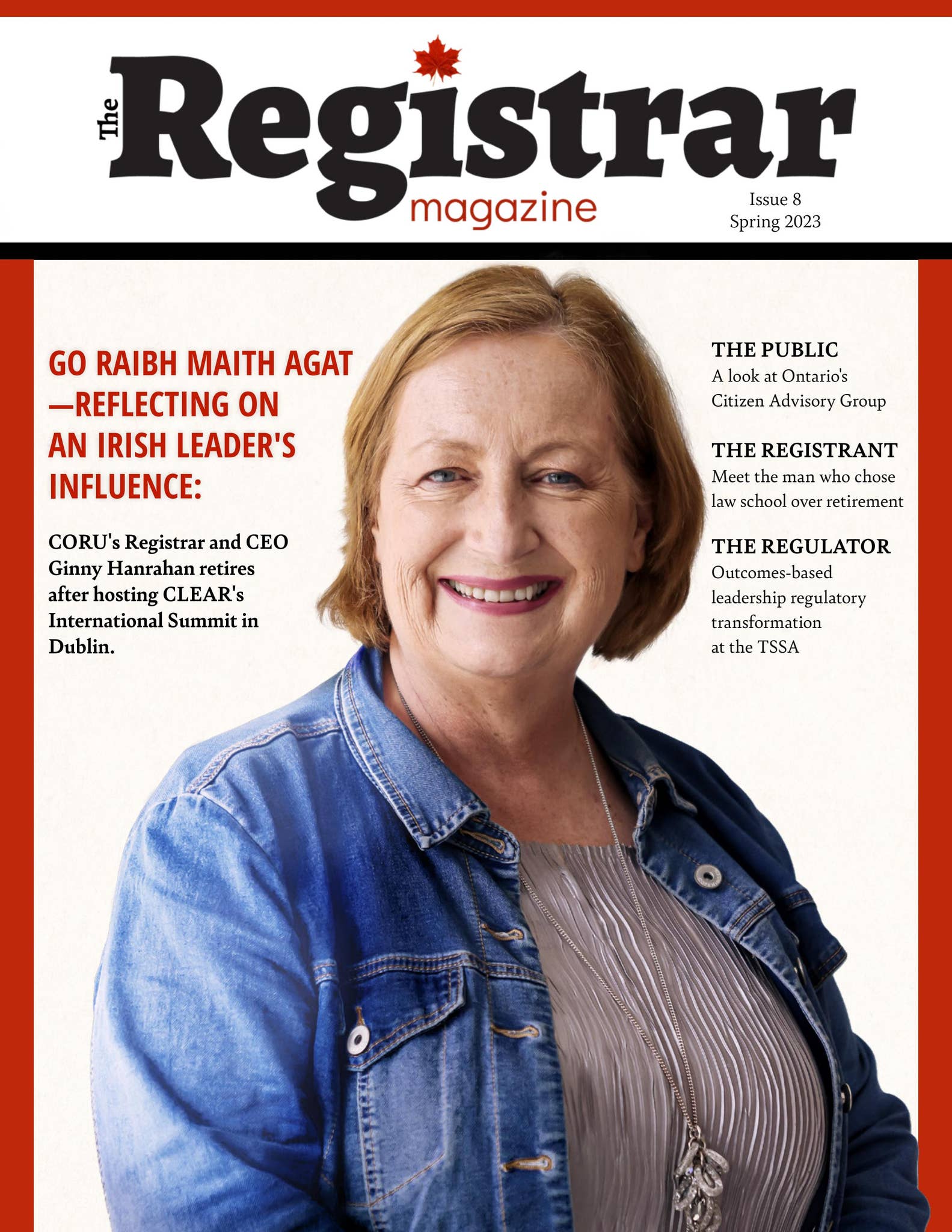 TheRegistrarMag's tweet card. The Registrar magazine is a trade publication for the licensing and regulation sector. Learn more at www.theregistrar.ca