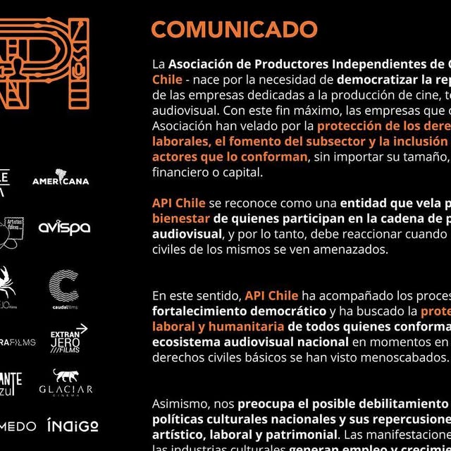API_Chile's tweet card. API Chile (@apichile) • Instagram photo