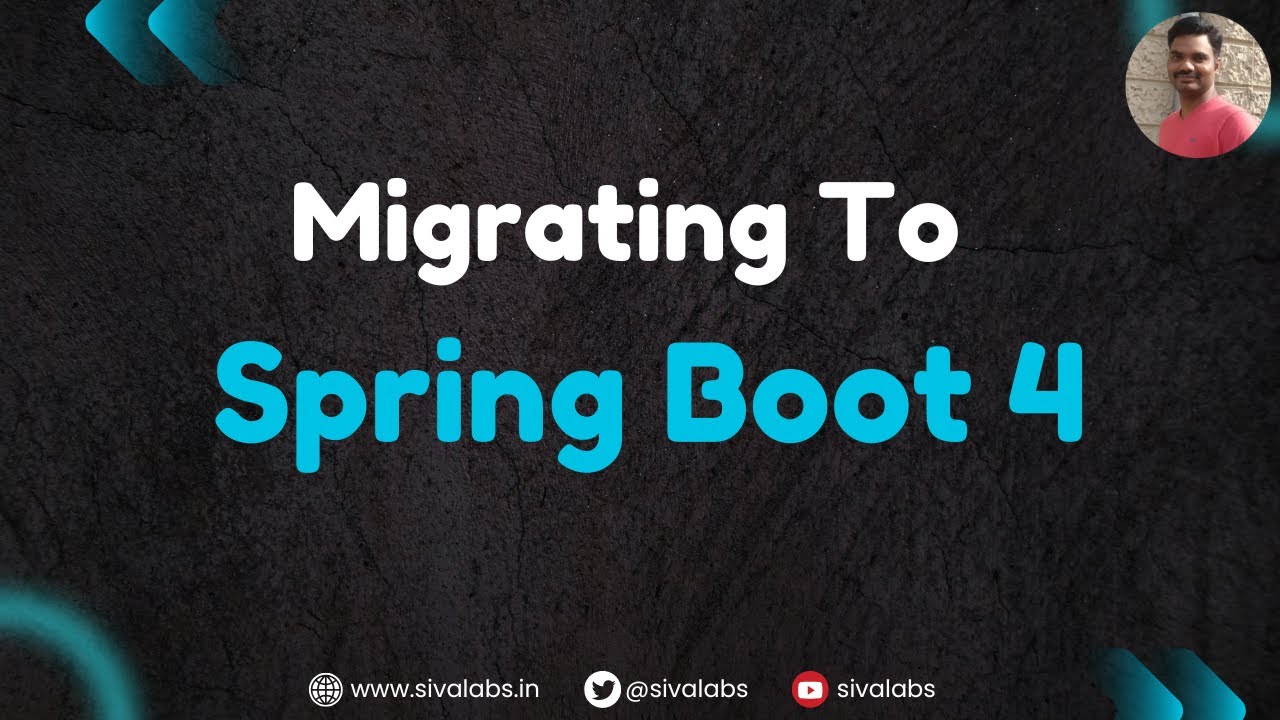 sivalabs's tweet card. Migrating To Spring Boot 4