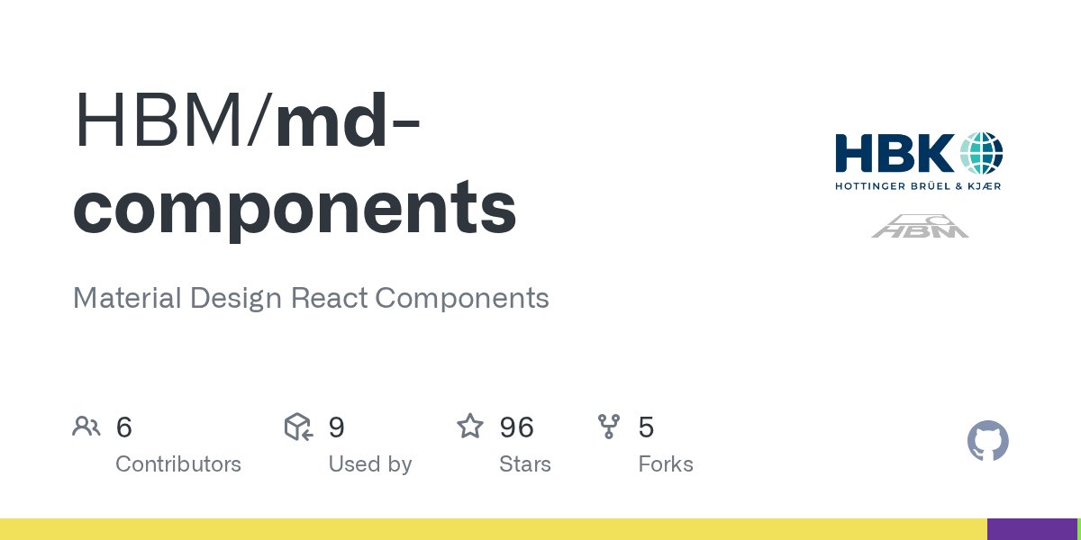 zemirco's tweet card. Material Design React Components. Contribute to HBM/md-components development by creating an account on GitHub.