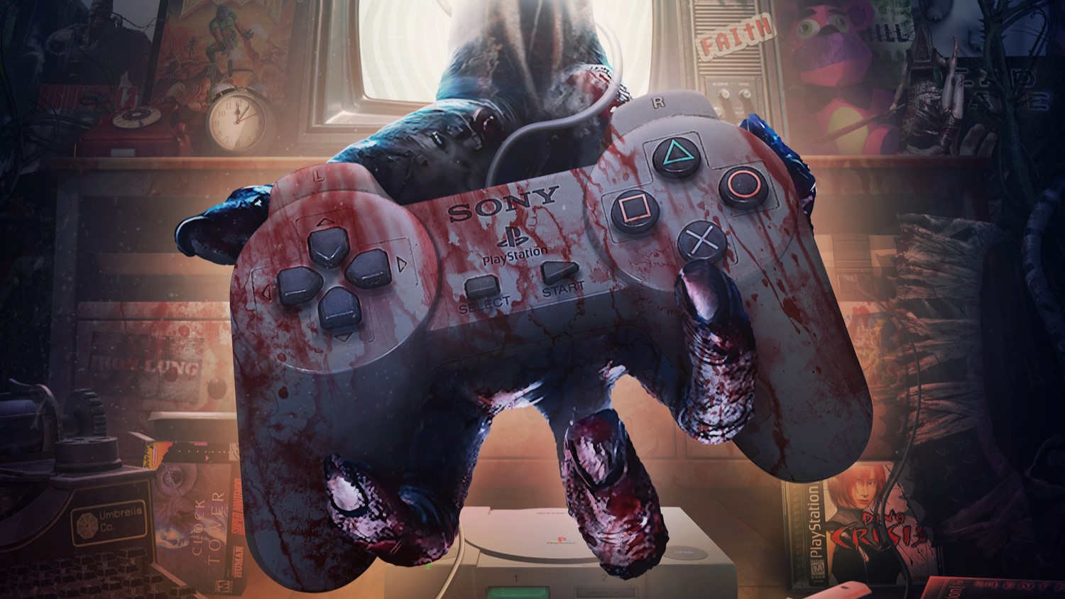 shacknews's tweet card. This docuseries extensively explores the history, growth, and impact of the horror genre in games.