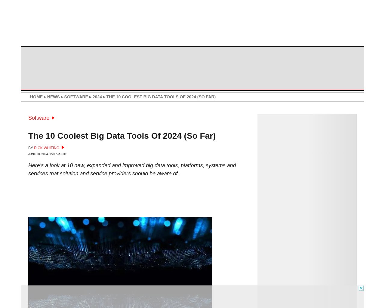 managetech_inc's tweet card. 要約： ビッグデータの重要性が高まり、AI技術の発展に伴い、新しいデータ管理ツールやプラットフォームが注目され