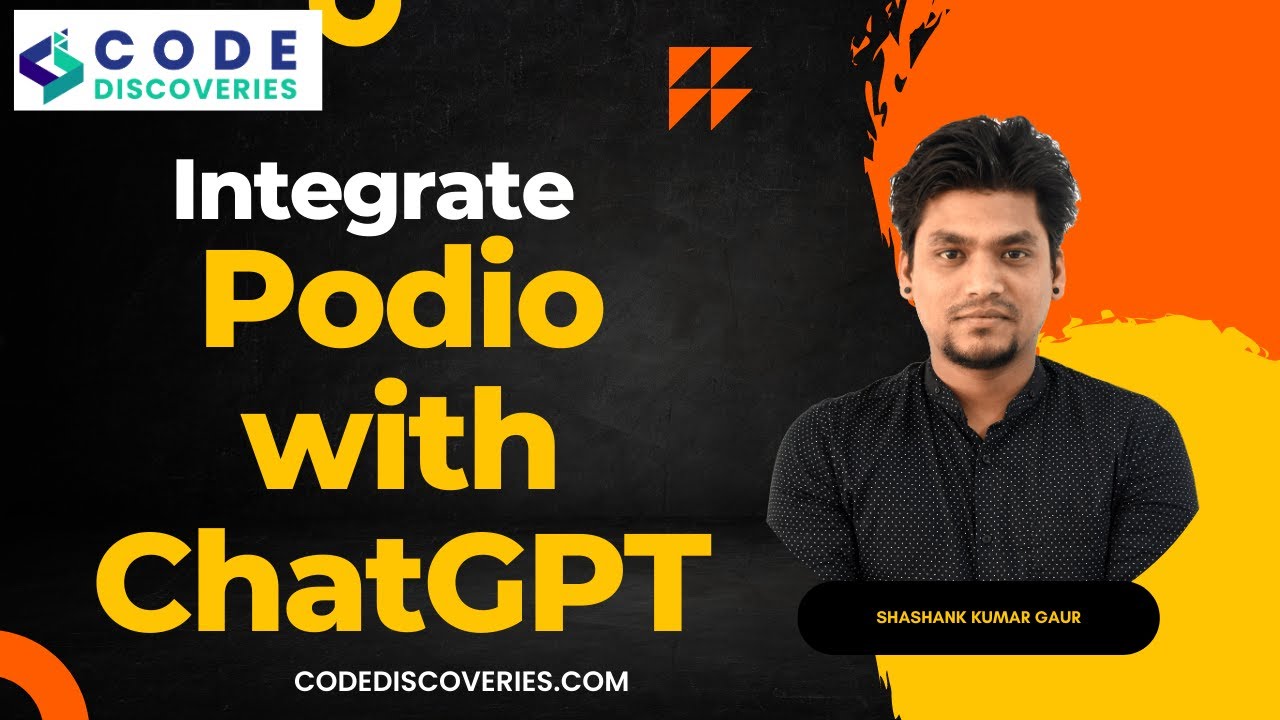 shashank_kumar2's tweet card. Integrate Podio with ChatGPT (DEMO) | Code Discoveries