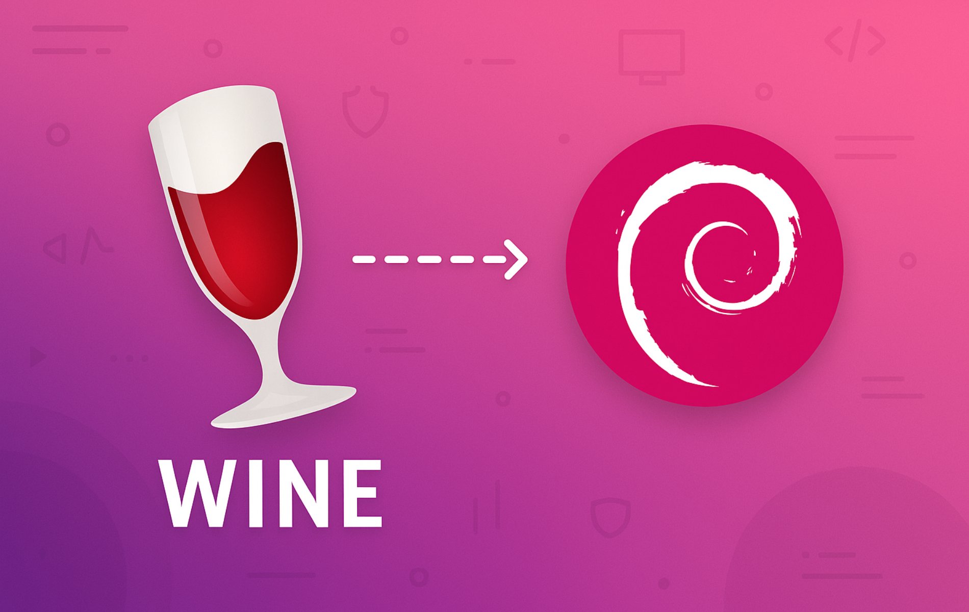 LinuxCapable's tweet card. Wine lets you run Windows applications directly on your Debian system without dual-booting or virtual machines. This guide covers adding the official WineHQ repository for the latest stable release,...