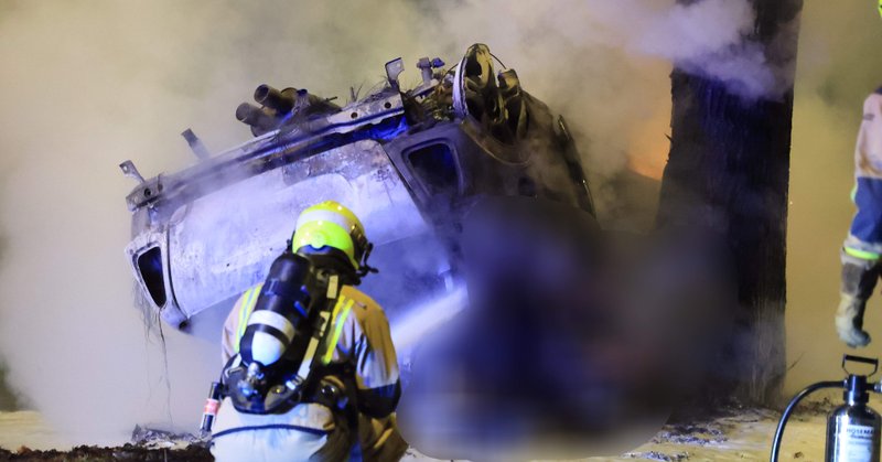 Ernstig ongeluk na politieachtervolging in Den Haag