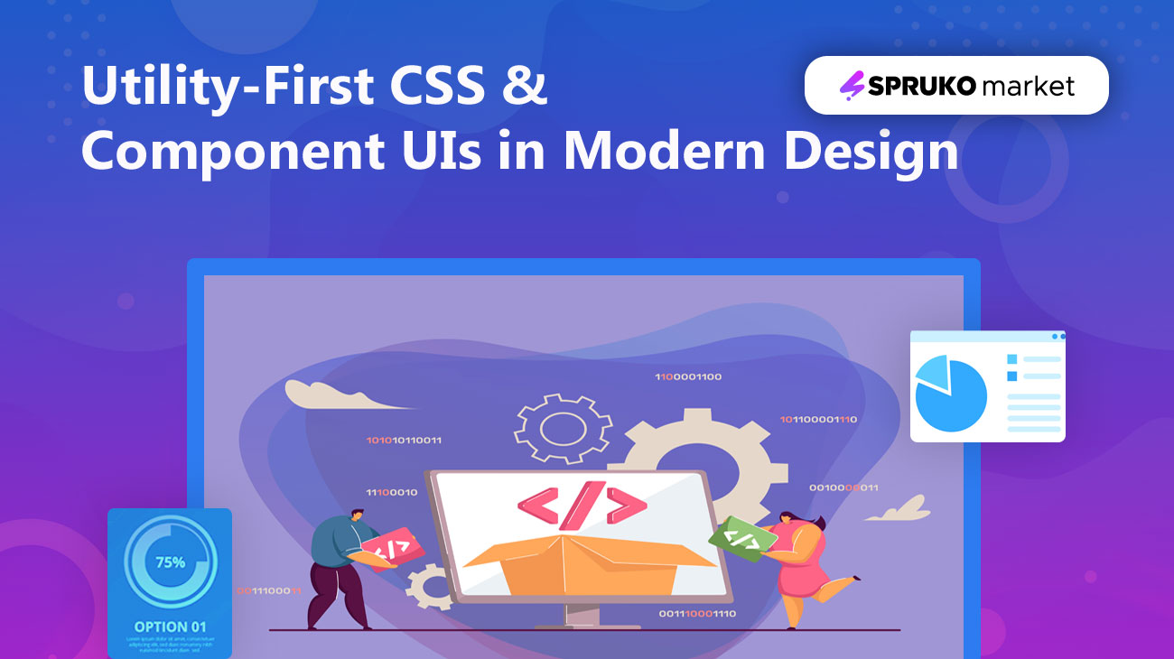 SprukoMarket's tweet card. Utility-First CSS & Component-Driven UIs: Redefining Modern Web Design – A featured AI, Tech & Future Trends, Frontend Development, SaaS & Web App Development post from SprukoMarket Blog – Digital...