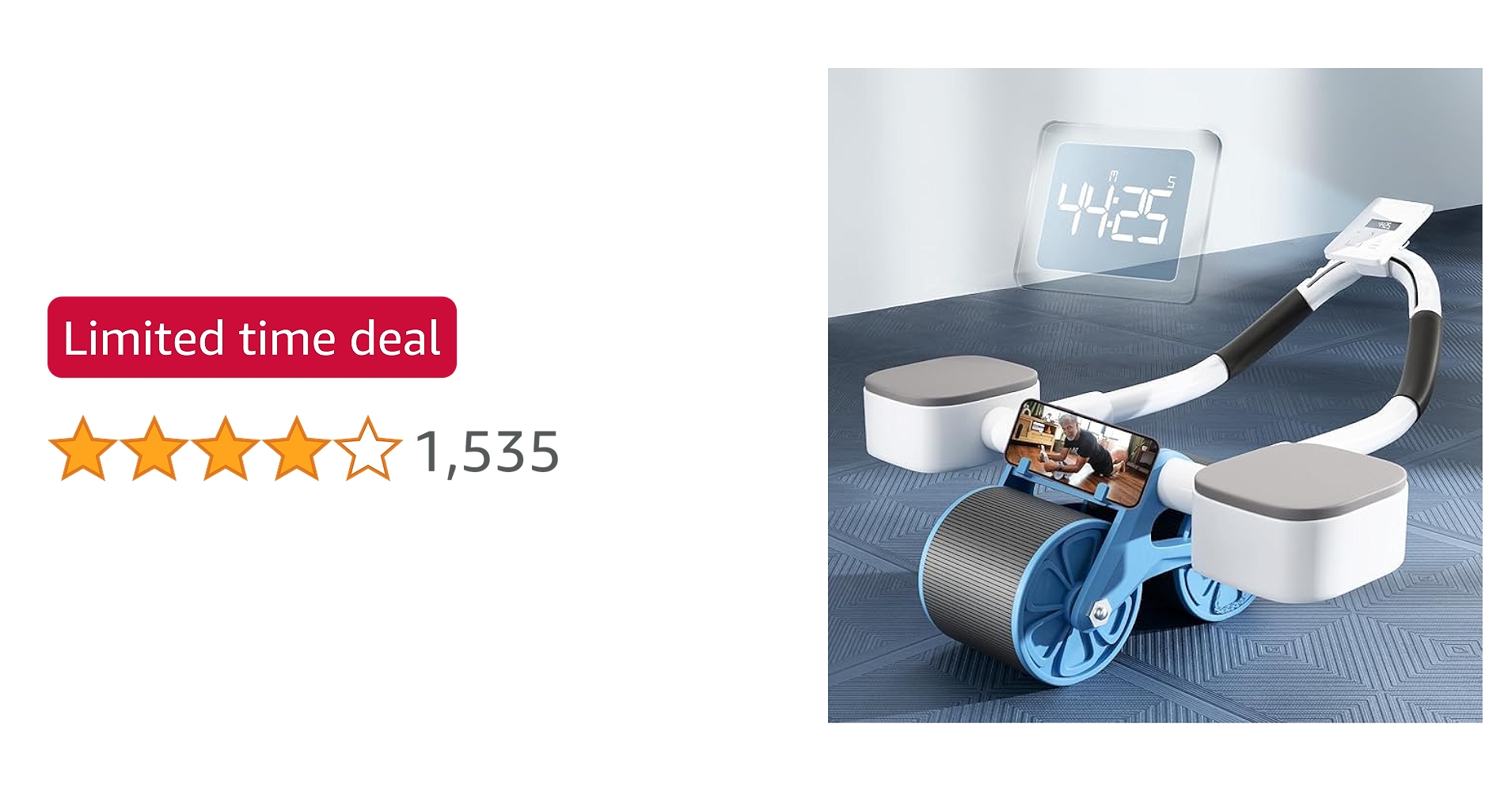 drillthedeals's tweet card. Transform your home into a fitness haven with this abs roller. From chest workouts to stomach exercises, this home gym equipment is a must-have abs stimulator for those looking to amp up their home...