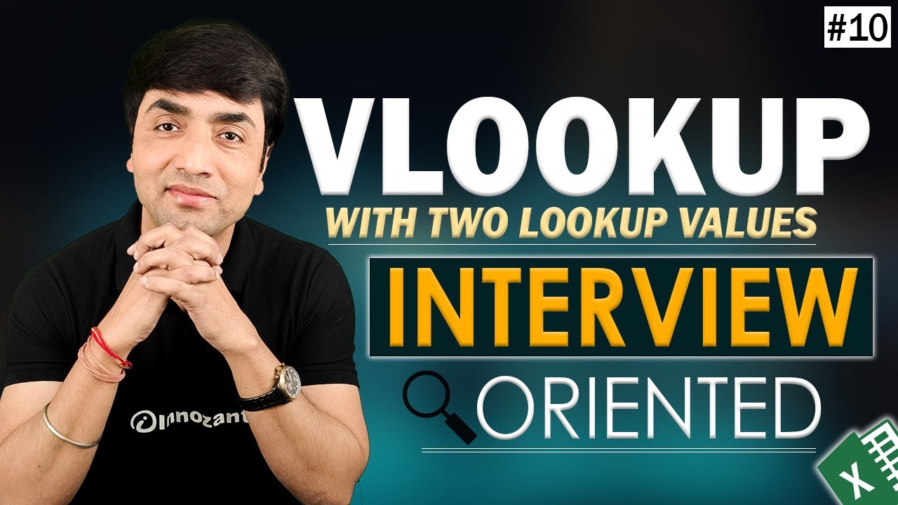 innozant4's tweet card. VLOOKUP with two lookup Values | Multiple Criteria in Lookup |...