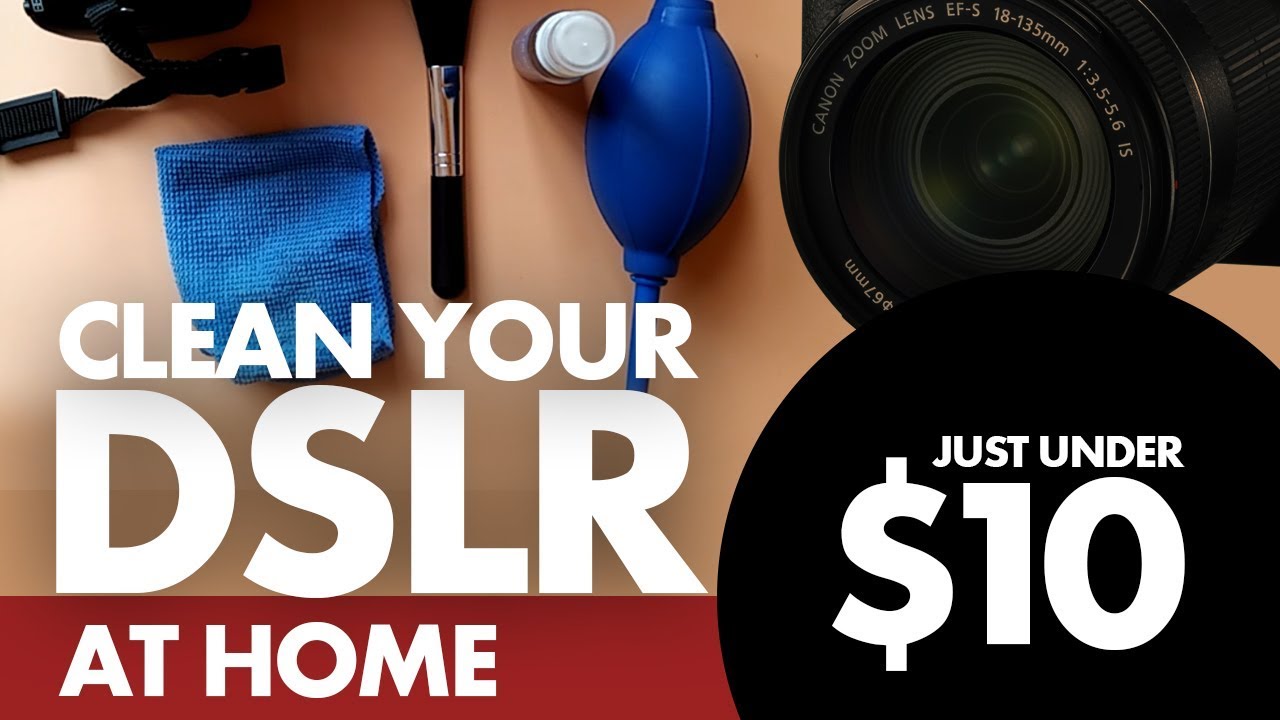 codercona's tweet card. How to Clean your DSLR camera at home just under $10