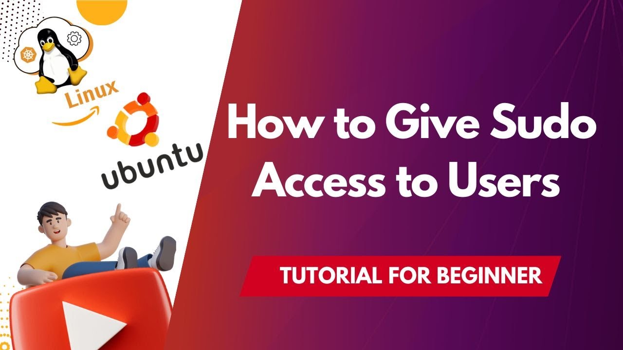 learnitguide's tweet card. How to Give Sudo Access to Users (Full + Limited Access Setup)