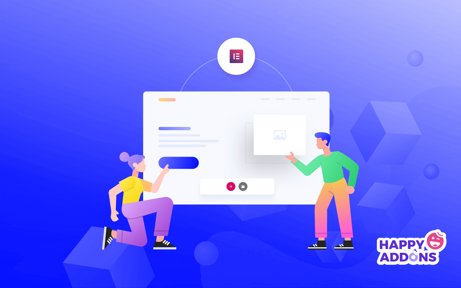 HappyAddons's tweet card. Build professional websites with Elementor with no time. In this tutorial, we have provided detailed instructions on how to use elementor- the easiest way!