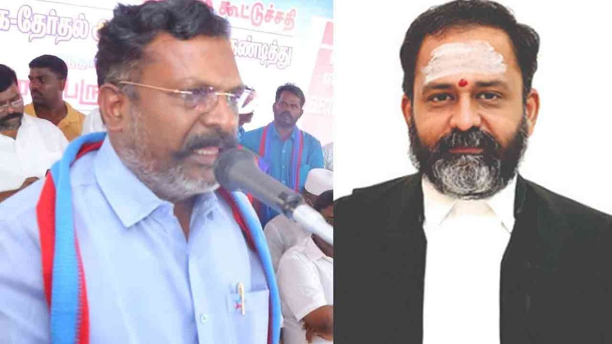 nakkheeranweb's tweet card. “ஜி.ஆர். சுவாமிநாதனை நீதிபதி பதவியில் இருந்து நீக்க வேண்டும்” - தொல். திருமாவளவன் எம்.பி.!