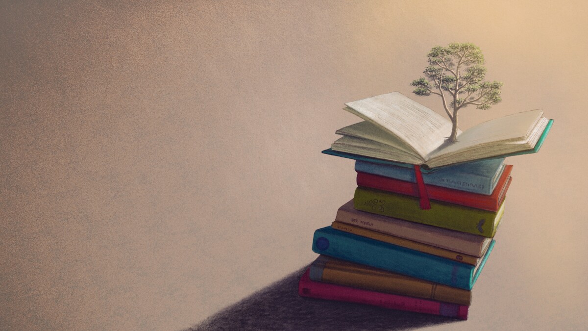 EdWeekOpinion's tweet card. An early-childhood educator makes the case for partnering schools with local libraries to improve students’ reading and writing skills.