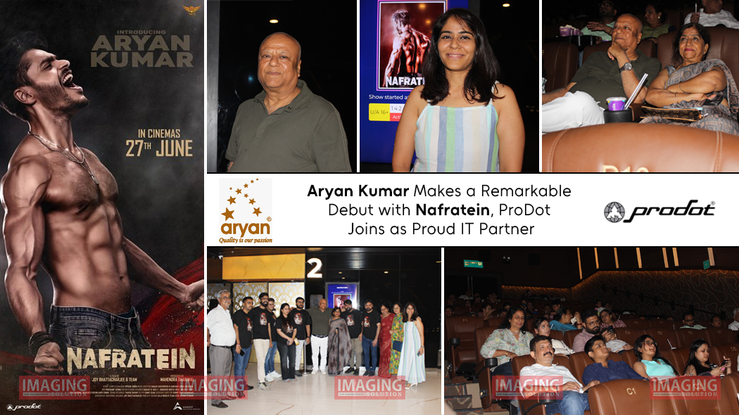 imagingmag's tweet card. Aryan Kumar, President of Aryan Trade World Pvt. Ltd. (ATWPL), has made a powerful foray into the Indian film industry with his debut movie Nafratein, which has already garnered significant attention