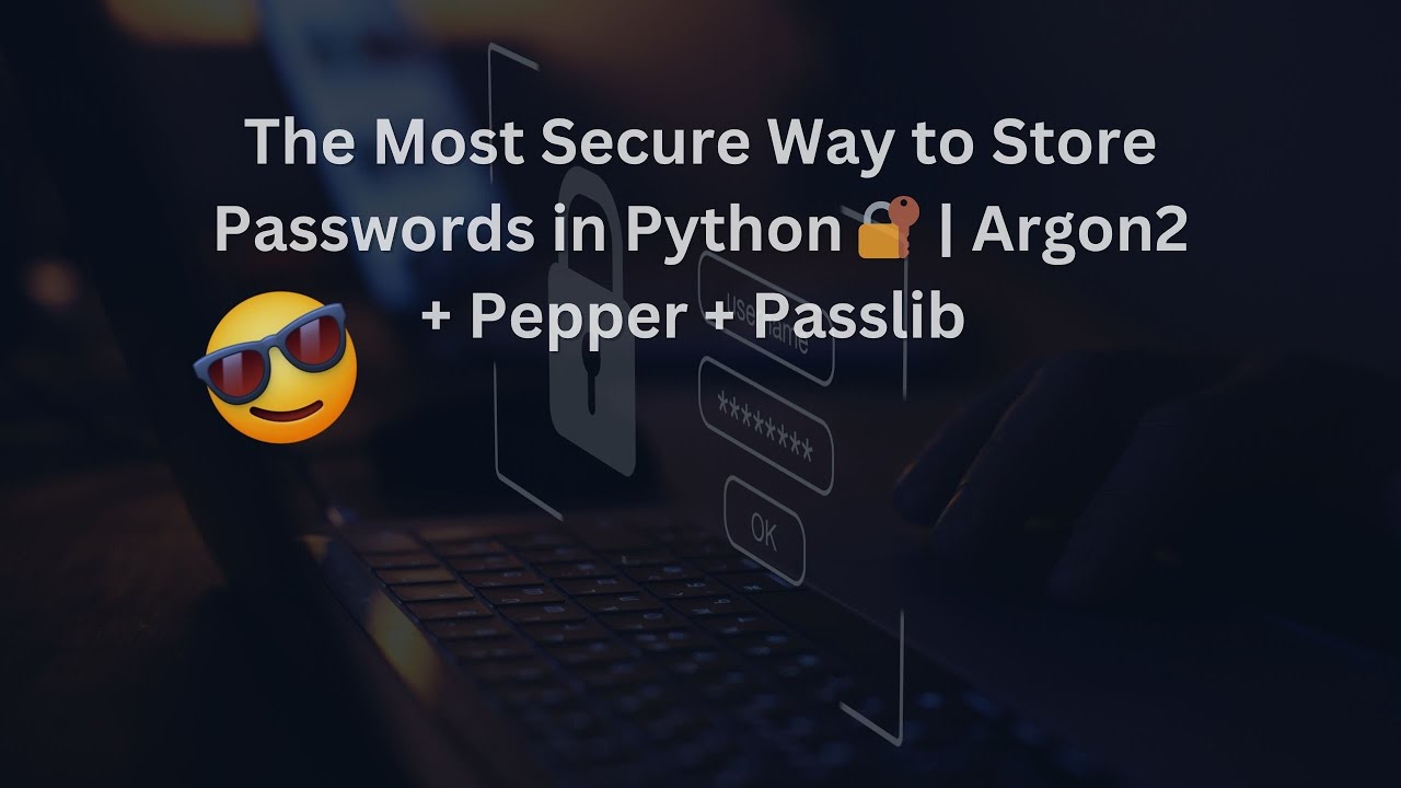freepythoncode's tweet card. The Most Secure Way to Store Passwords in Python 🔐 | Argon2 + Pepper...
