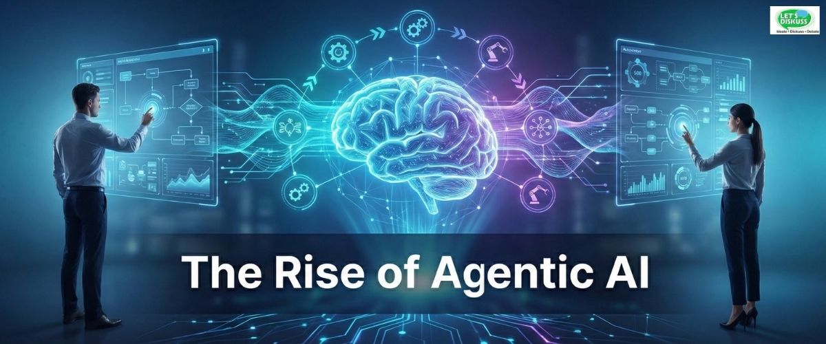 Letsdiskuss's tweet card. Learn how autonomous software and agentic AI are transforming the workplace, enhancing productivity and reshaping the future of work in this insightful article.