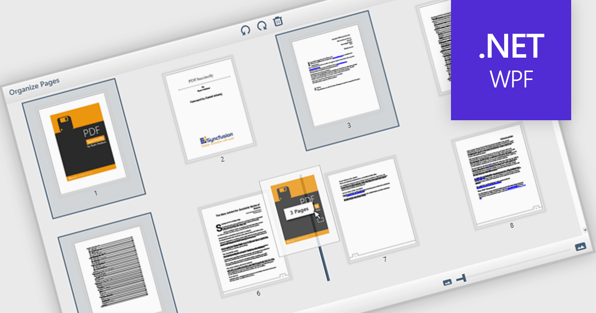 ComponentSource's tweet card. Quickly change page order within PDFs using WPF viewers' built-in tools, minimizing interruptions to your document workflow.