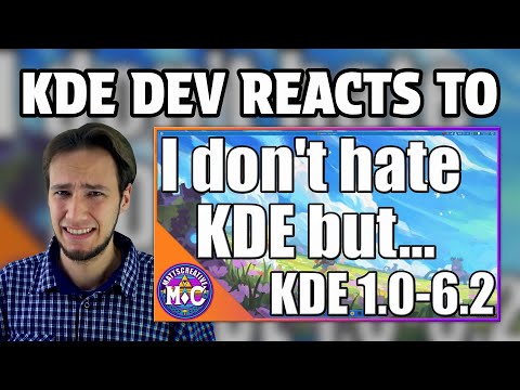 KaosSverige's tweet card. KDE dev reacts to “KDE Doesn’t Listen to Users” #linux #FOSS #CachyOS #Nobara #PikaOS #EndeavourOS