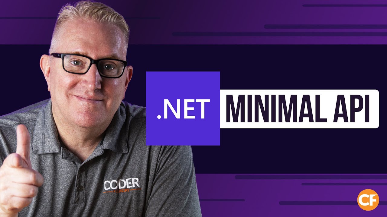 CoderFoundry's tweet card. Minimal ≠ Small: Unlocking the Power of .NET Minimal APIs