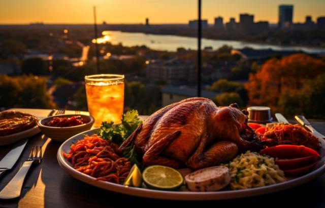ATXAggregator's tweet card. (Today’s post will be brief. Happy Thanksgiving!) Area streets downtown are closed this morning for the 35th Annual ThunderrCloud Subs Turkey Trot. Races kick off beginning at 8:30 a.m. Thank…