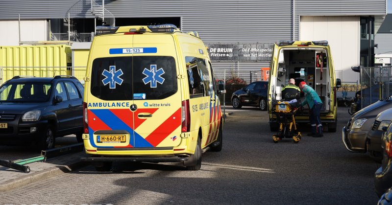 Zwaargewonde bij bedrijfsongeval op bouwplaats