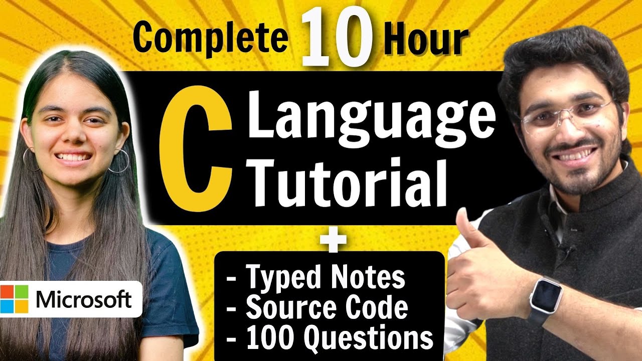 c_codewithme123's tweet card. C Language Tutorial for Beginners (with Notes & Practice Questions)
