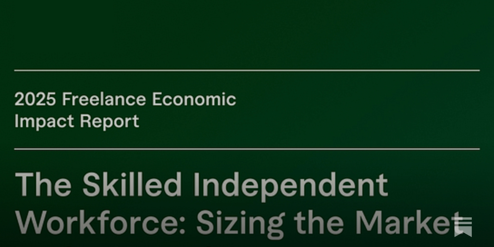 thekimkavin's tweet card. New research from Fiverr says there are 6.9 million "skilled independent workers" in the United States earning a combined $319 billion in revenue.