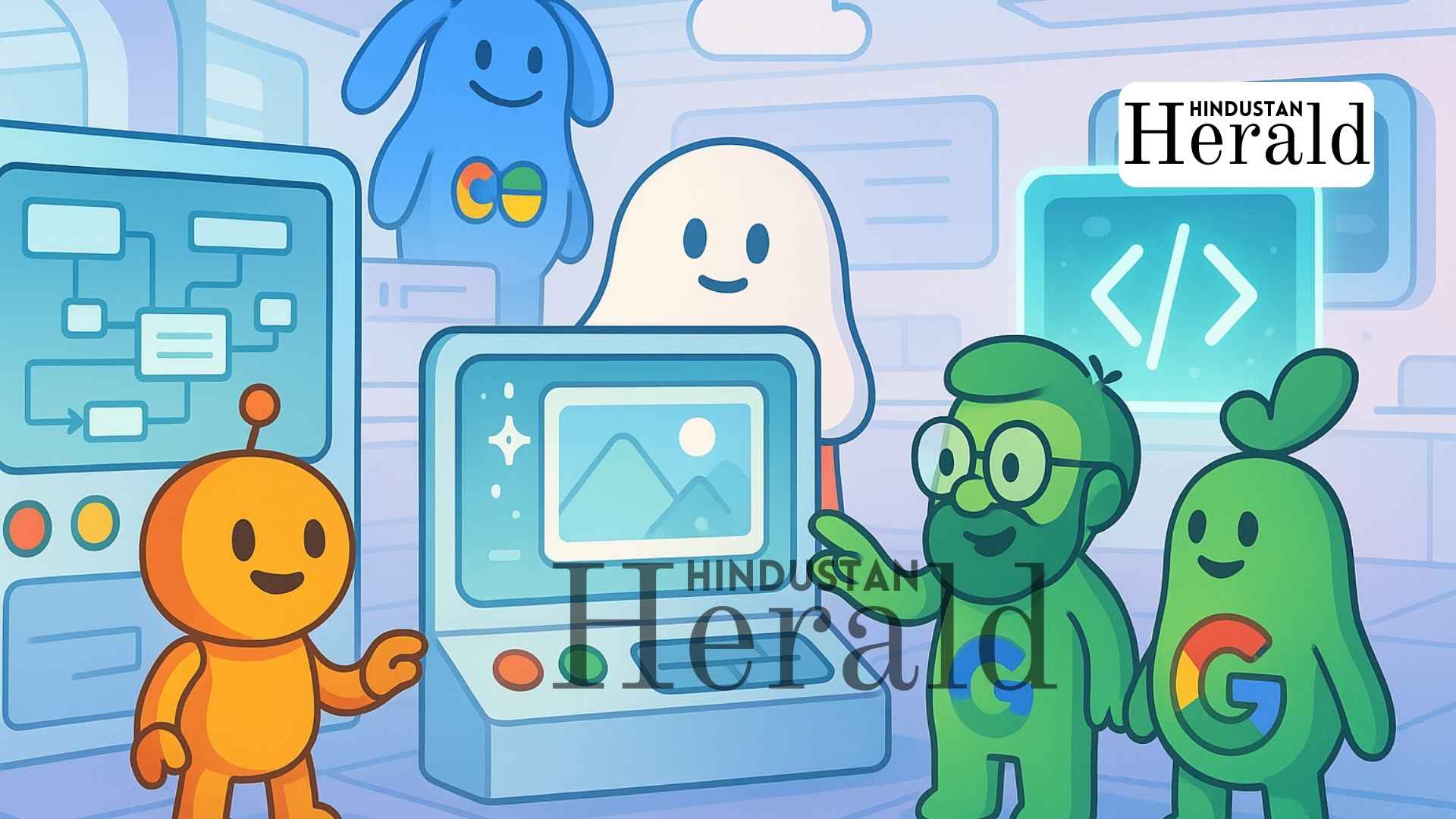 hindustanherald's tweet card. Google unveils Workspace Studio, Antigravity and new Photos AI tools, marking a major shift in editing, automation and next generation productivity.