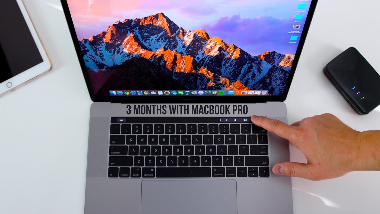 superscientific's tweet card. 3 Months with the Macbook Pro with Touchbar!