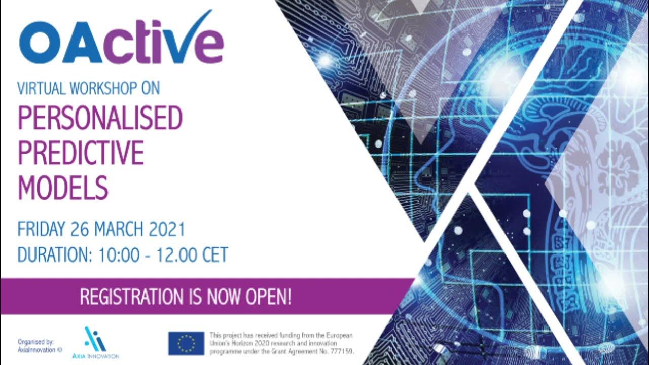 backup_project's tweet card. OActive Workshop on “Personalised predictive models