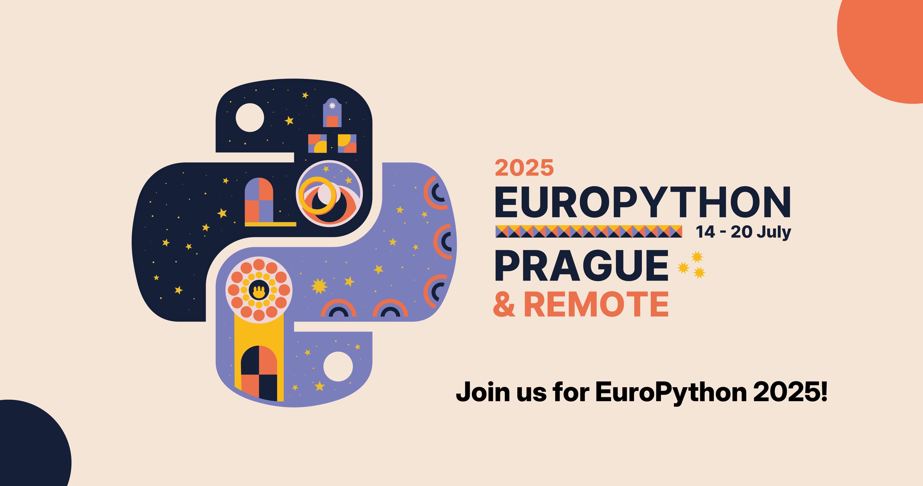 planetpython's tweet card. The official blog of everything EuroPython! July 14-20, 2025
