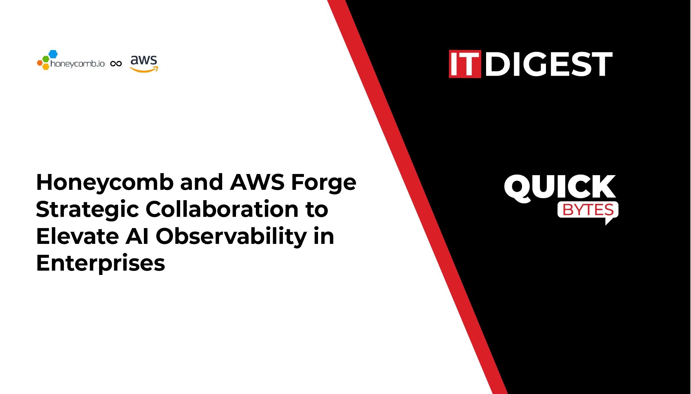 ITDigestmag's tweet card. Honeycomb has entered a strategic collaboration with Amazon Web Services to strengthen enterprise observability and deliver enhanced performance insights.