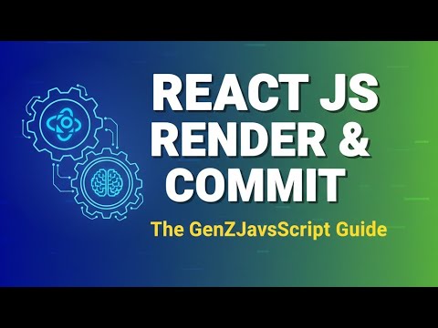 DeopaShivraj's tweet card. React Render vs Commit: How React Updates the DOM Explained |...