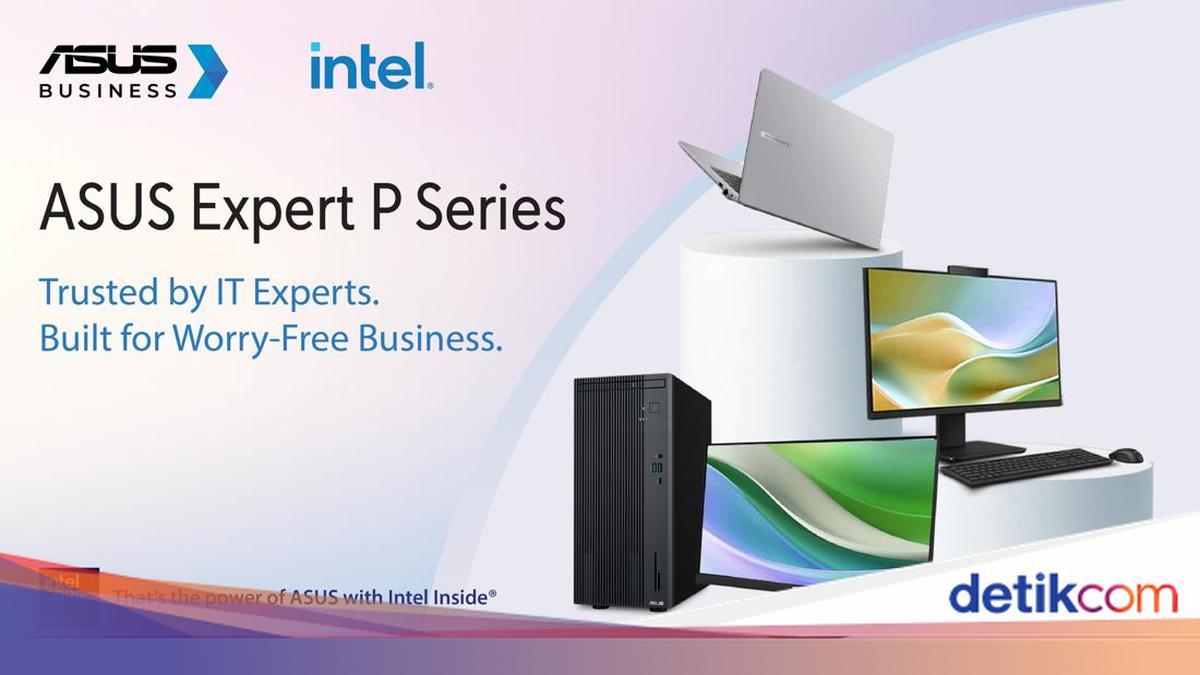 detikinet's tweet card. ASUS luncurkan Expert Series di Bandung, menawarkan perangkat komputasi bisnis dengan durabilitas militer, AI, dan keamanan tinggi untuk dukung kerja modern.