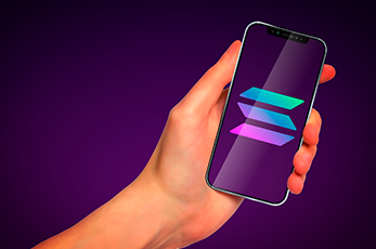 getblock_en's tweet card. Solana Mobile is launching the SKR token for the Seeker ecosystem in January 2026 and will distribute 10 billion coins