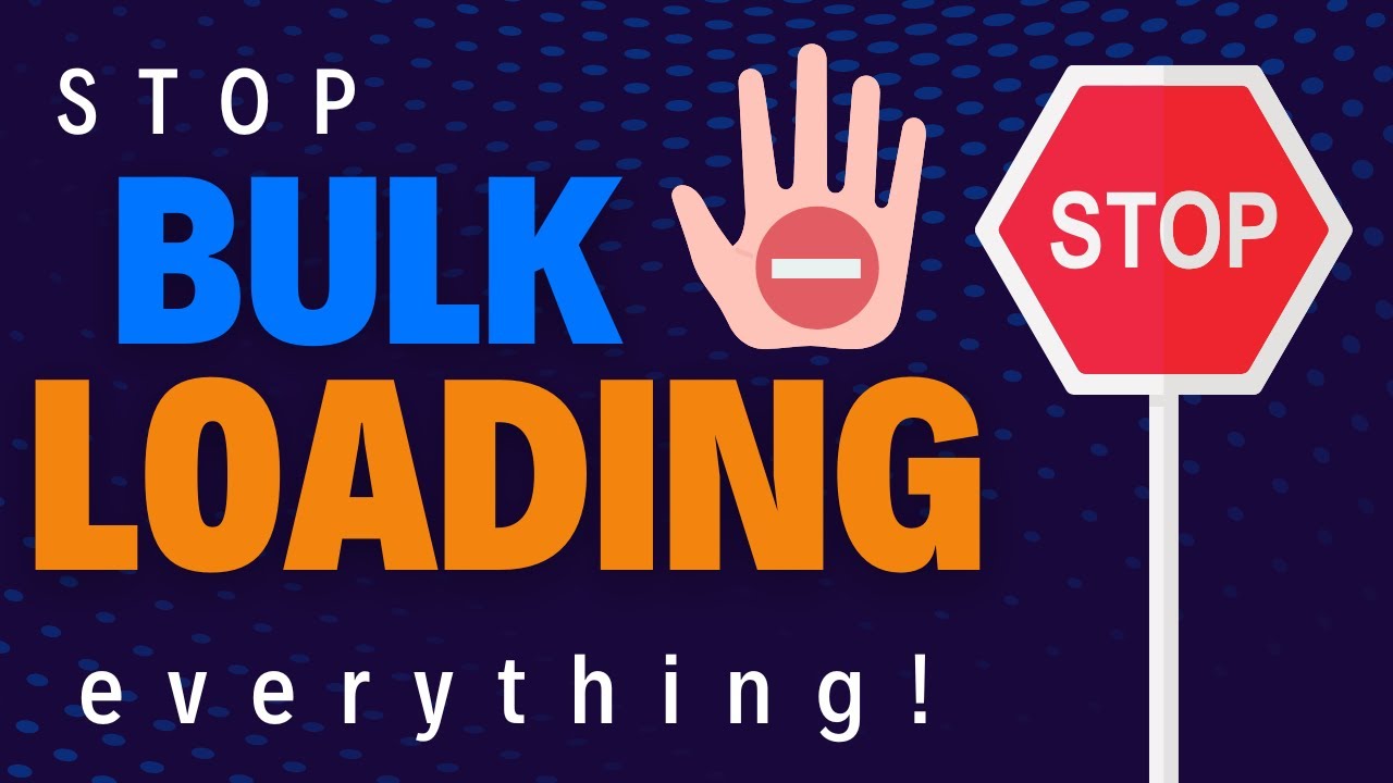 SQLBits's tweet card. Breaking out of the habit of bulk loading everything