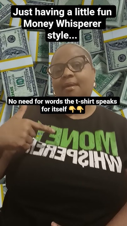 lolitawrites's tweet card. HAVING FUN... MONEY WHISPERER STYLE