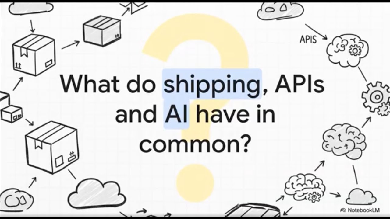 SSheth's tweet card. What do shipping, APIs and AI have in common? Lessons that repeat