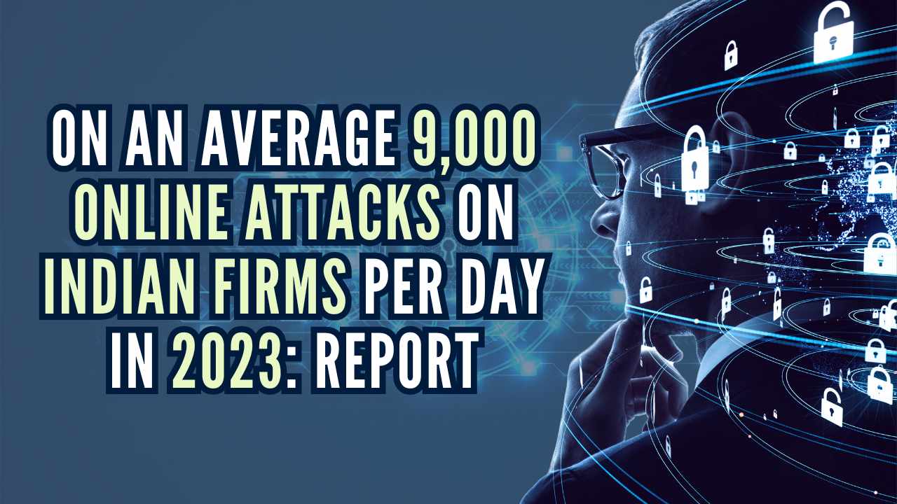 TechAsiaLab's tweet card. According to the cybersecurity company Kaspersky’s report, cybercriminals launched an average of nearly 9,000 online attacks targeting Indian businesses per day in 2023