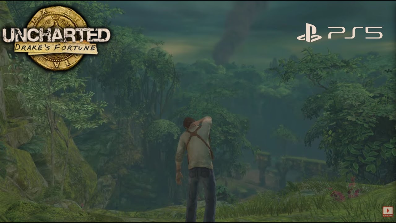 CmdrRuff's tweet card. Uncharted: Drakes Fortune Remaster to P3